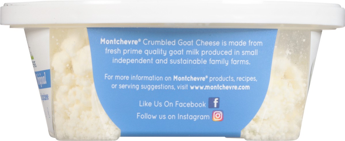 slide 9 of 9, Montchevre Crumbles Plain Goat Cheese 4 oz, 4 oz