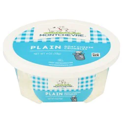 Montchevre Crumbles Plain Goat Cheese 4 oz