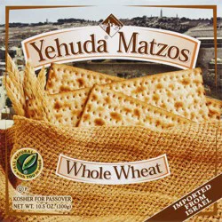 Yehuda Matzo Whole Wheat - 10.5 oz