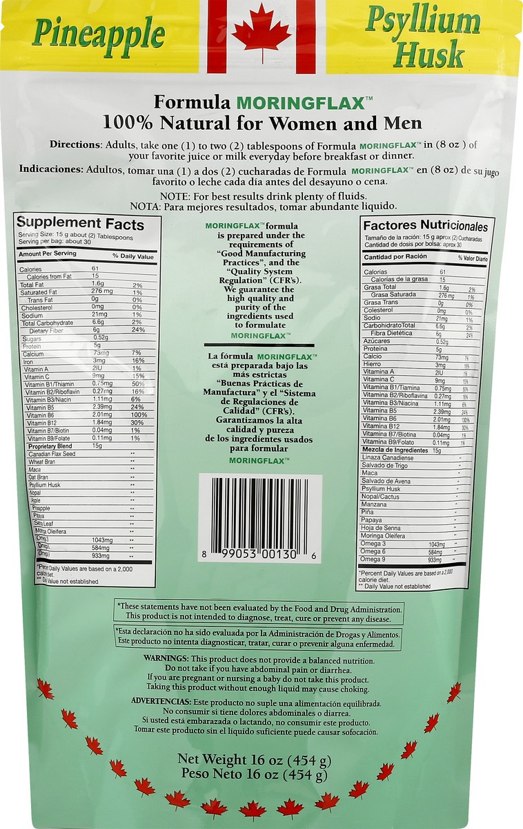 slide 8 of 12, Moringflax 100% Authentic Flax Seed- 16 oz, 16 oz