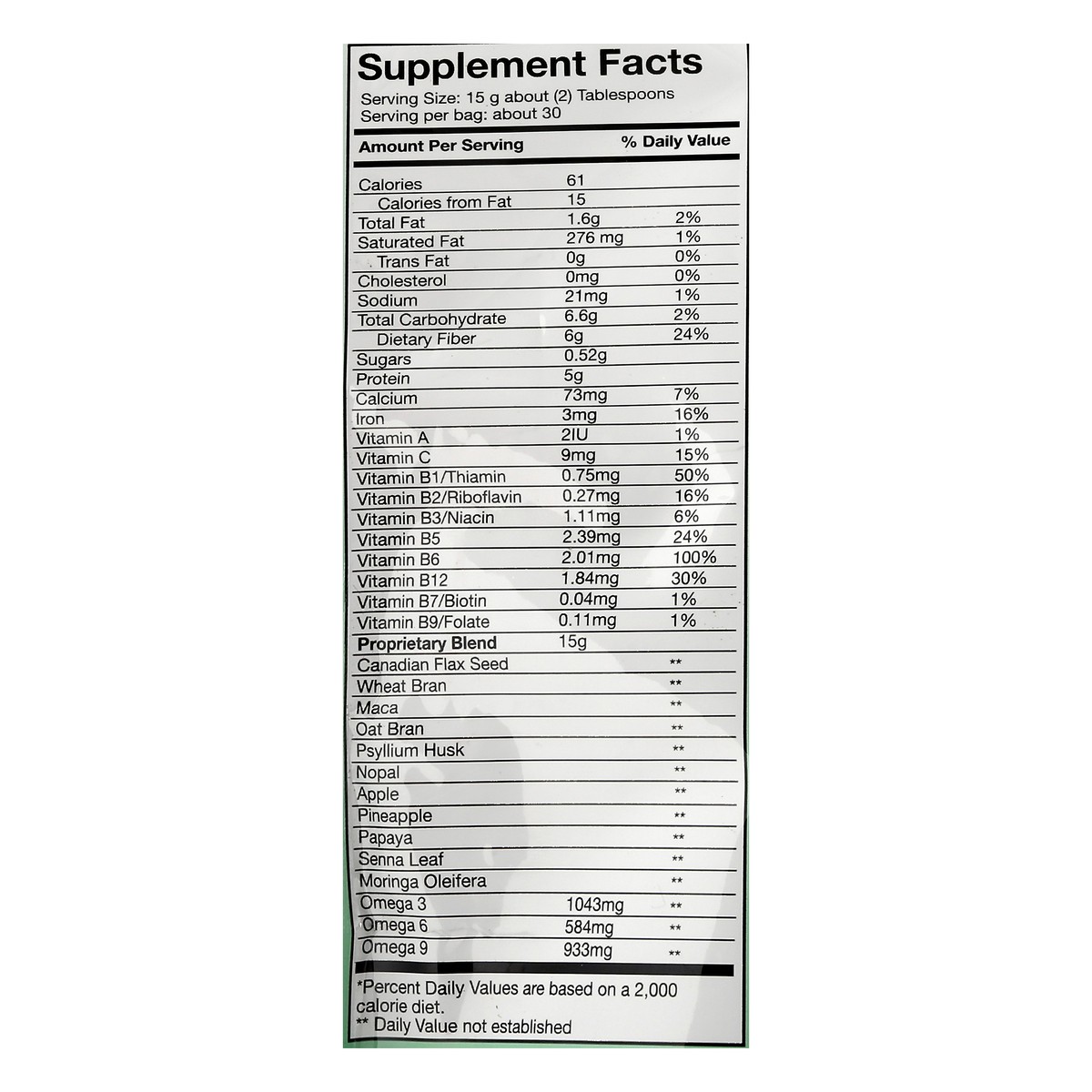 slide 9 of 12, Moringflax 100% Authentic Flax Seed- 16 oz, 16 oz