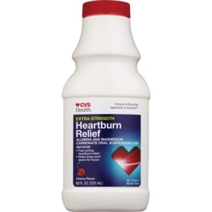 slide 1 of 1, CVS Health Extra Strength Heartburn Relief, 12 oz