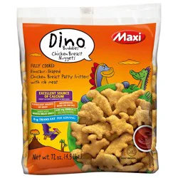 Dino Buddies Maxi Dinosaur-Shaped Chicken Breast Nuggets, 64 oz