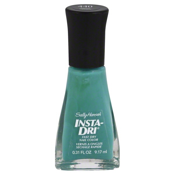 slide 1 of 3, Sally Hansen Insta-Dri Fast Dry Nail Color Mint Sprint, 0.31 oz
