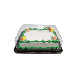 The Save Mart Company Chocolate Sheet Cake With Whipped Topping - 1/4 Sheet