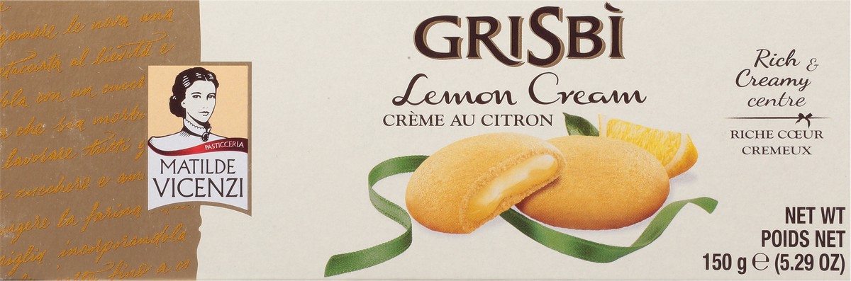 slide 9 of 11, Matilde Vicenzi Grisbi Lemon Cream Cookies 5.29 oz, 5.29 oz