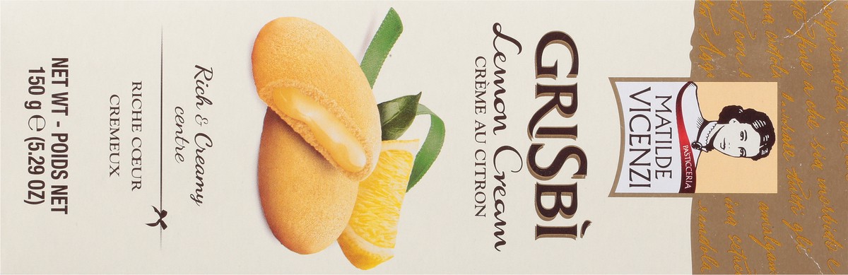 slide 4 of 11, Matilde Vicenzi Grisbi Lemon Cream Cookies 5.29 oz, 5.29 oz