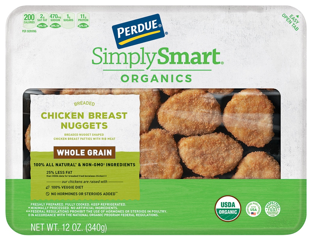 slide 1 of 1, Perdue Baked Chicken Breast Nuggets, 12 oz