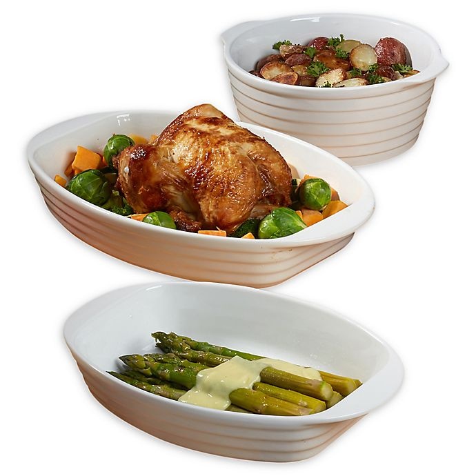 slide 1 of 3, Certified International Bakeware Set, 3 ct