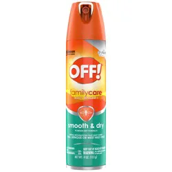 Off! Family Care Smooth And Dry Insect Repellent 4 Ounce