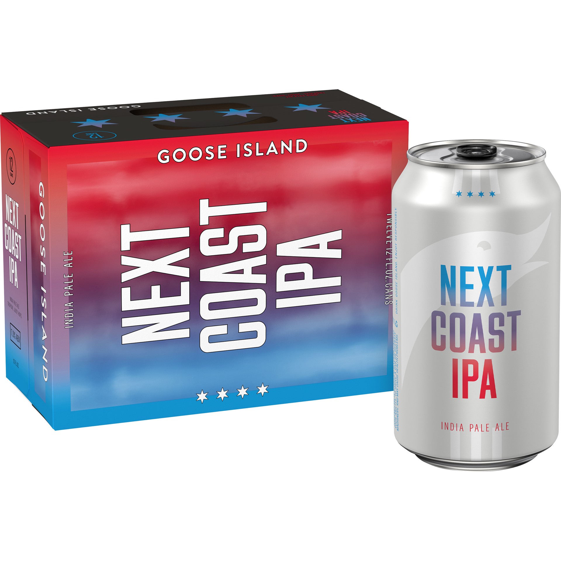 slide 1 of 9, Goose Island Beer Co. Goose Island Next Coast IPA, 12 Pack 12 fl. oz. Cans, 12 ct