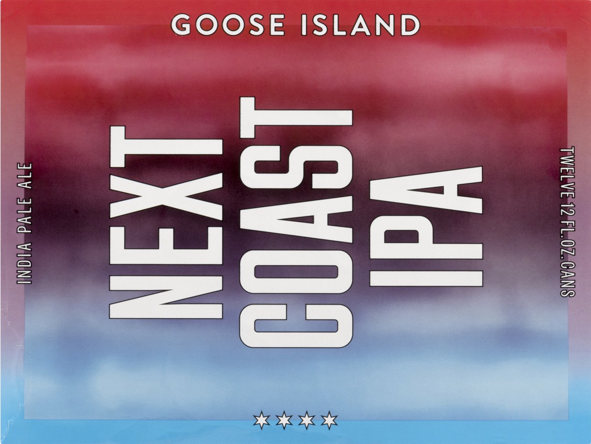 slide 7 of 9, Goose Island Beer Co. Goose Island Next Coast IPA, 12 Pack 12 fl. oz. Cans, 12 ct