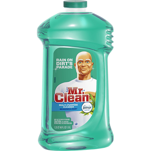 slide 11 of 13, Mr. Clean Febreze Meadows & Rain Scent Multi-Purpose Cleaner, 40 oz