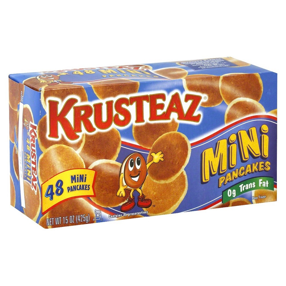 slide 1 of 1, Krusteaz Mini Pancakes, 15 oz