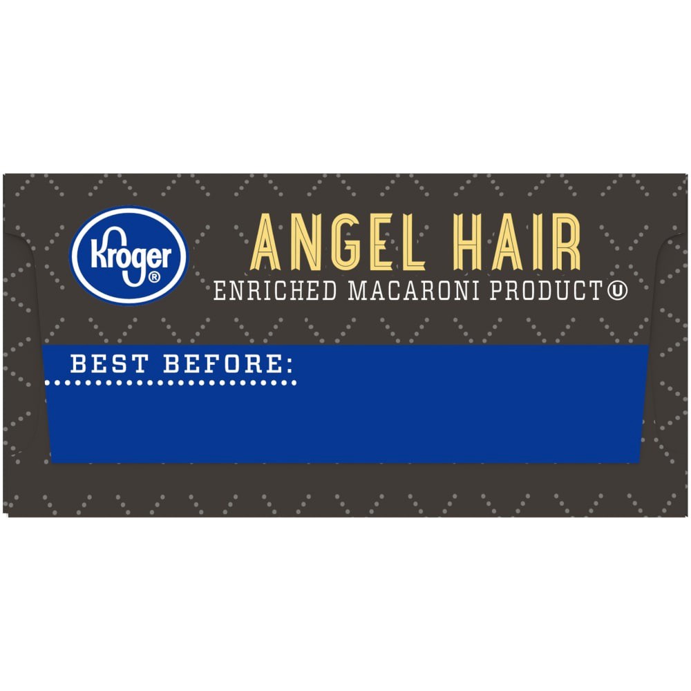 slide 3 of 6, Kroger Angel Hair Pasta Box, 16 oz