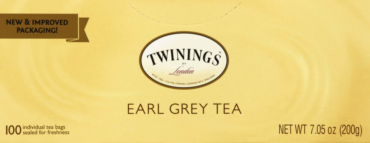 slide 12 of 13, Twinings Of London Earl Grey Black Tea Bags, 4 box