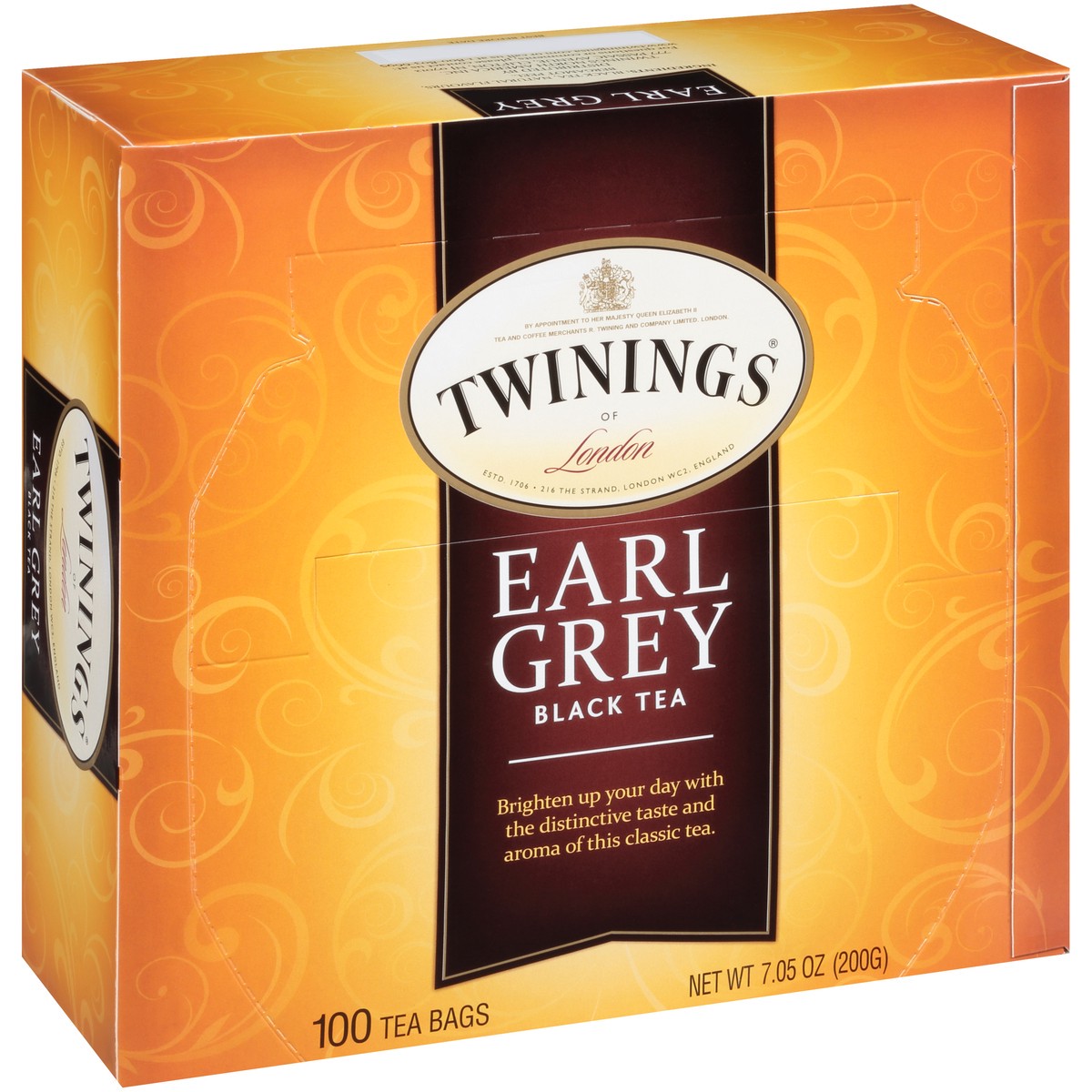 slide 9 of 13, Twinings Of London Earl Grey Black Tea Bags, 4 box