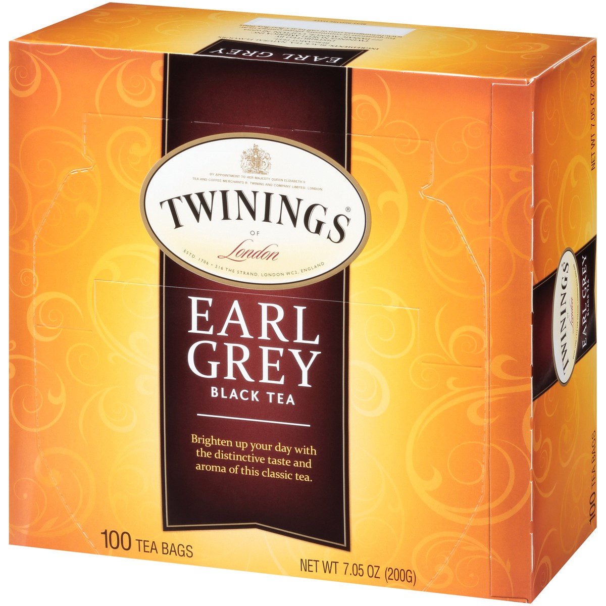 slide 7 of 13, Twinings Of London Earl Grey Black Tea Bags, 4 box