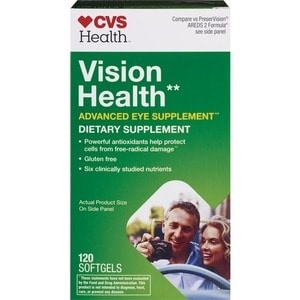 slide 1 of 1, CVS Health Vision Health Advanced Eye Supplement Softgels, 120 ct