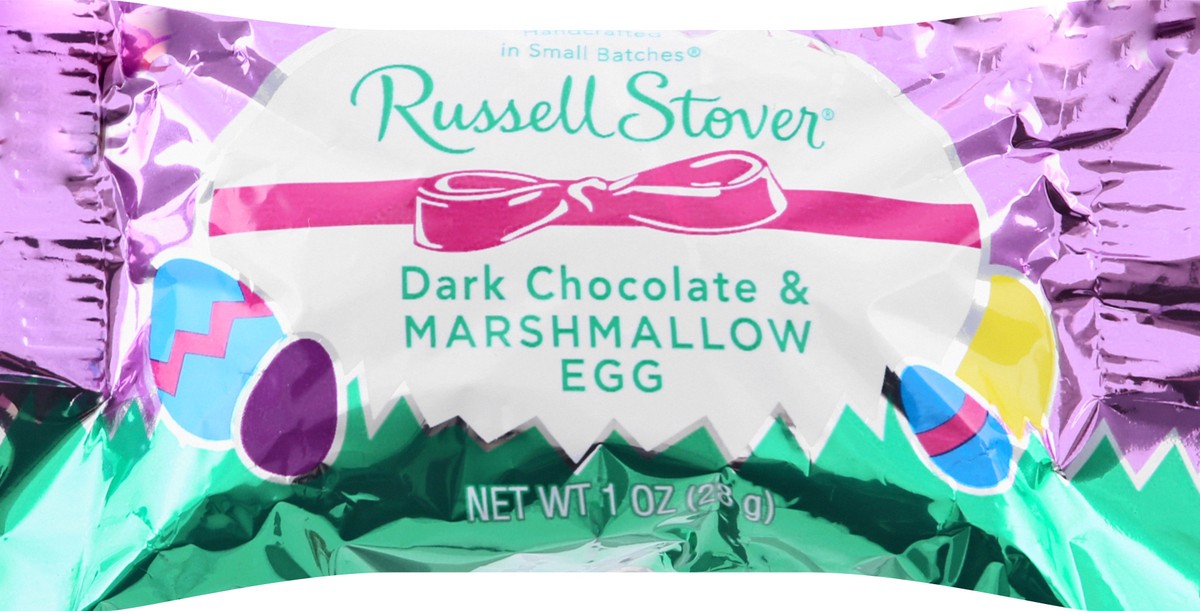 slide 7 of 8, Russell Stover Dark Chocolate Marshmallow, 1 oz