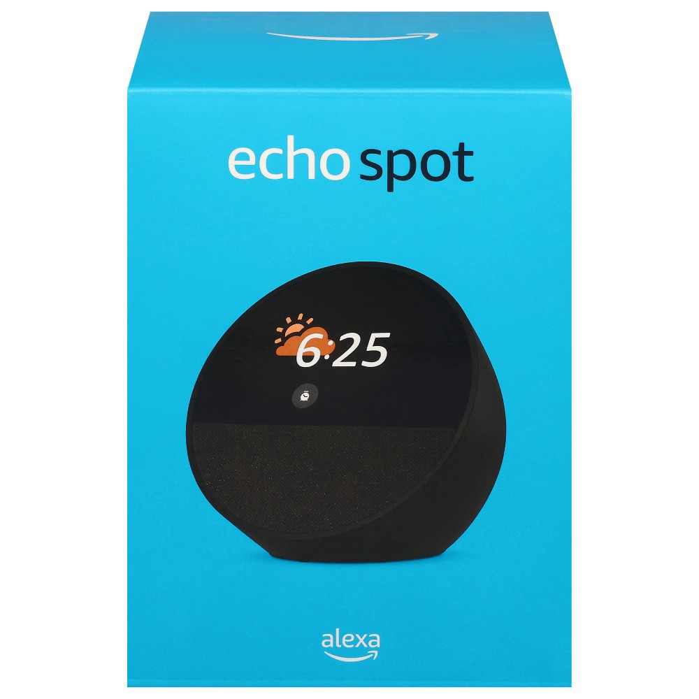 slide 2 of 5, Amazon Echo - Black, 1 ct