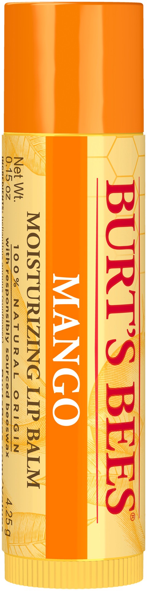 slide 2 of 5, Burt's Bees Mango Moisturizing Lip Balm 0.15 oz, 0.15 oz