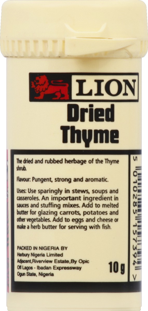 slide 2 of 6, Lion Thyme 10 g, 10 g