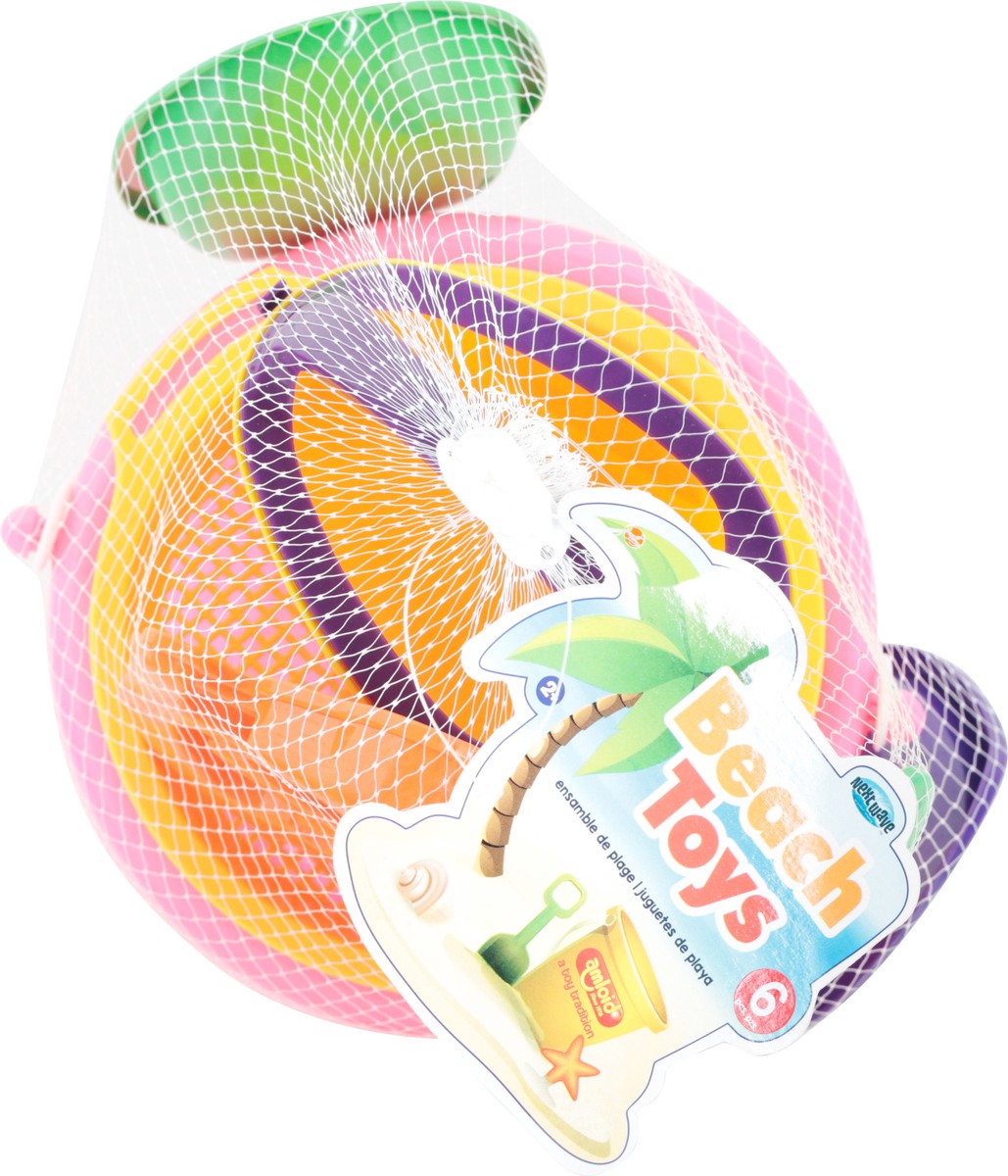 slide 10 of 12, Next Wave Seafood Mermaids Beach Toys 1 ea, 6 ct