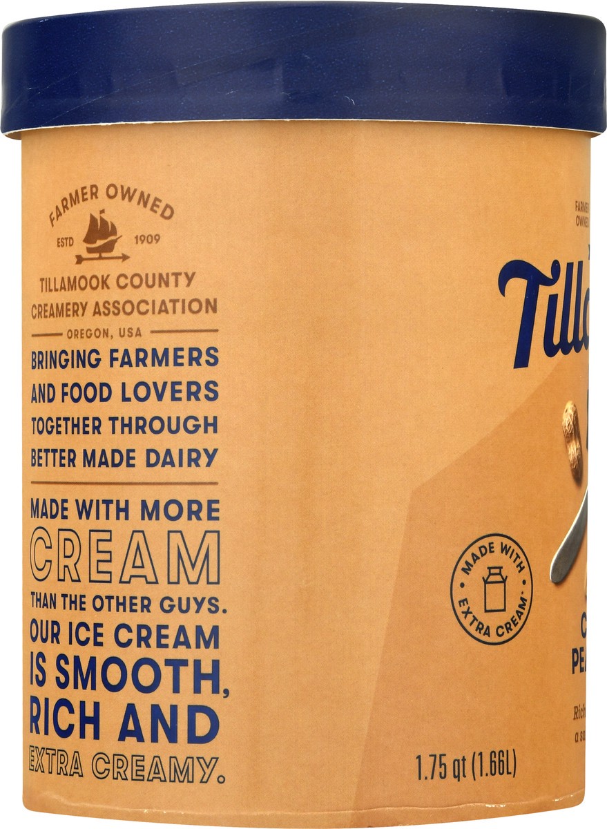 slide 3 of 9, Tillamook Chocolate Peanut Butter Ice Cream 1.75 qt, 1.75 qt