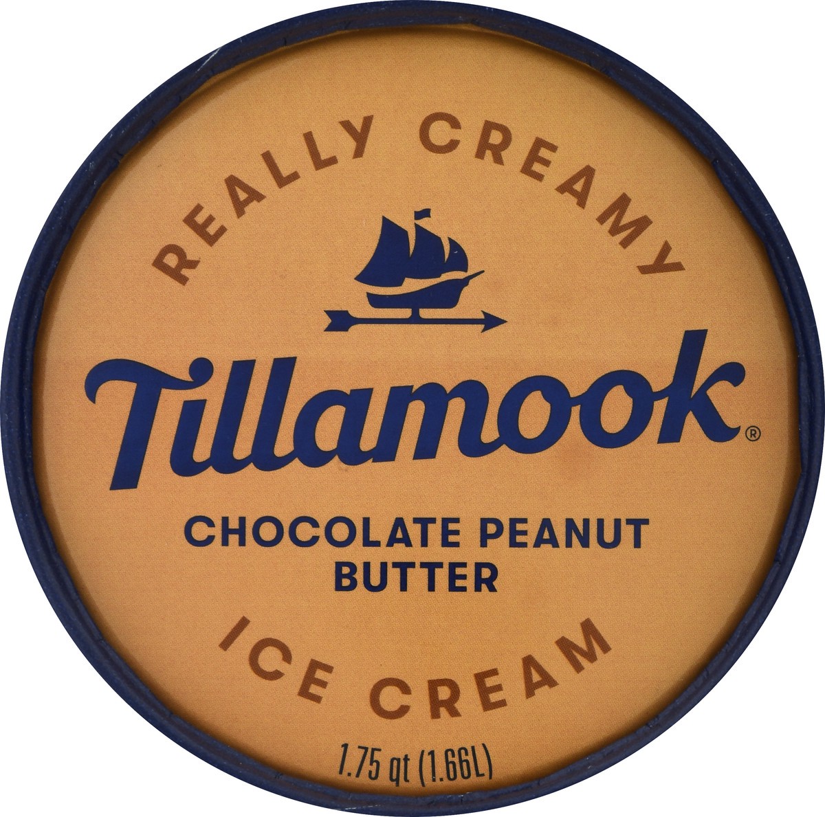 slide 7 of 9, Tillamook Chocolate Peanut Butter Ice Cream 1.75 qt, 1.75 qt