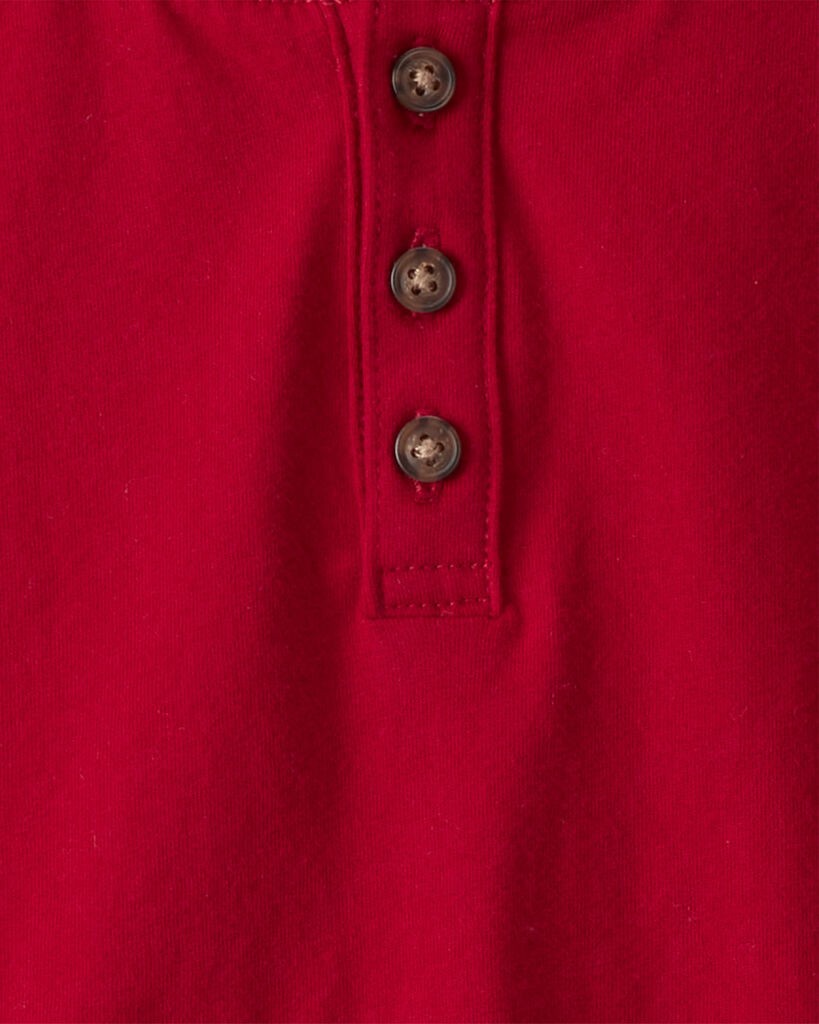 slide 3 of 3, Carter's Carters Toddler Boy 2-Pack Long-Sleeve T-Shirts - White/Red Cream/Red 3T, 1 ct