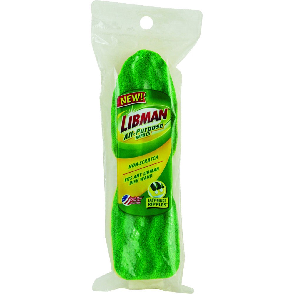 slide 2 of 2, Libman Scour Spng Soap Dish Wand Refill, 2 ct