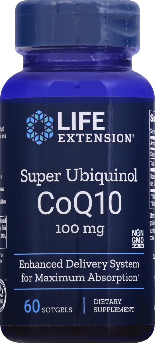 slide 2 of 7, LifeExtension CoQ10 60 ea, 60 ct