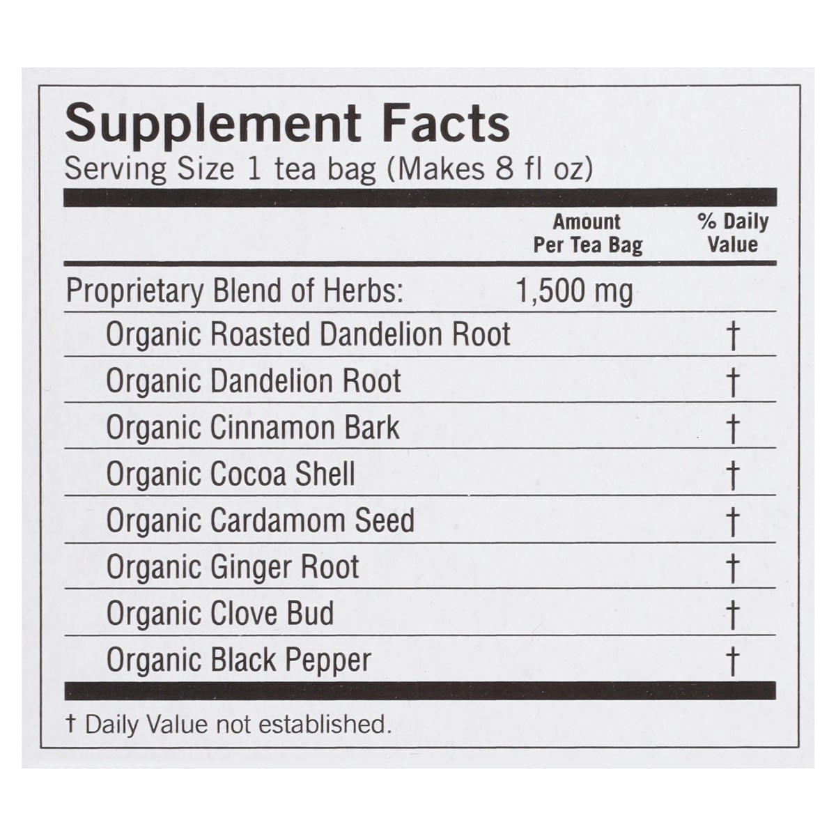 slide 9 of 12, Yogi Detox Roasted Dandelion Spice Herbal Supplement 16 Tea Bags, 16 ct