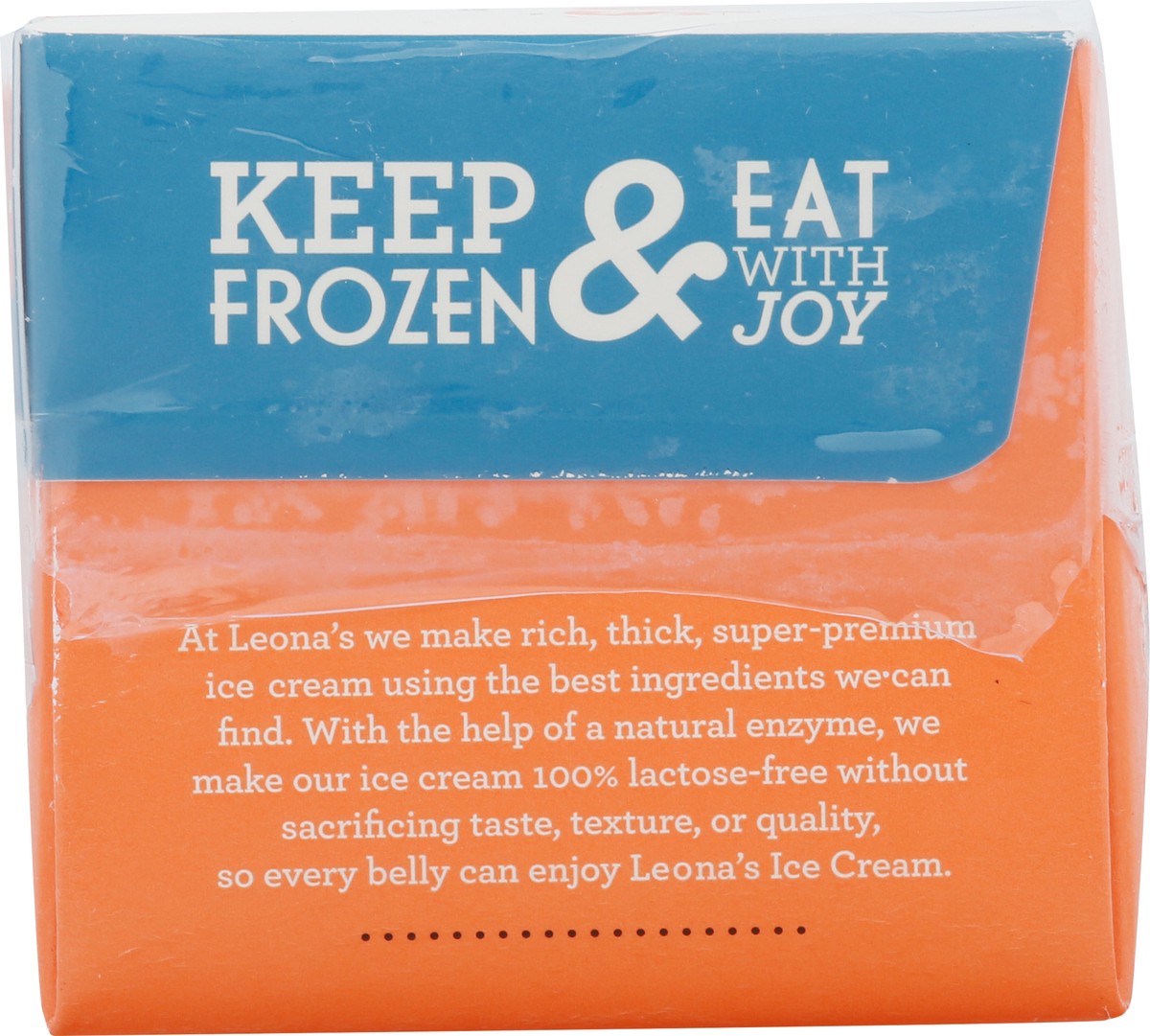 slide 2 of 13, Leona's Ice Cream Cookies & Cream, 16 oz