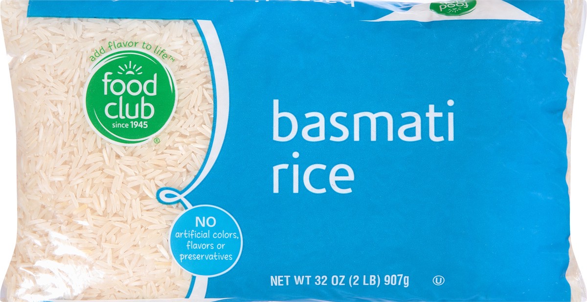 slide 7 of 9, Food Club Basmati Rice, 32 oz