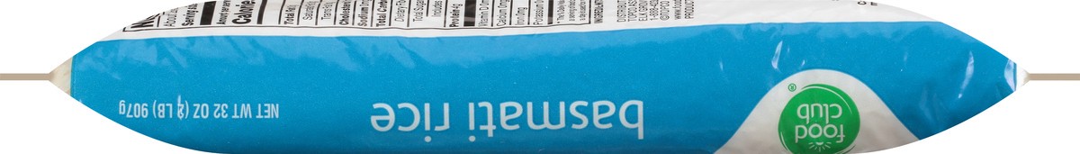 slide 9 of 9, Food Club Basmati Rice, 32 oz