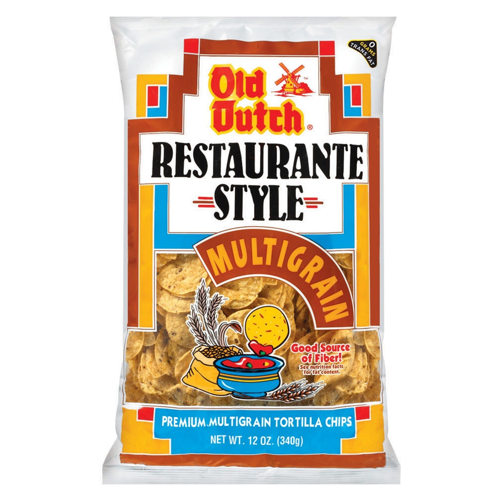 slide 1 of 1, Old Dutch Tortilla Chips 12 oz, 12 oz