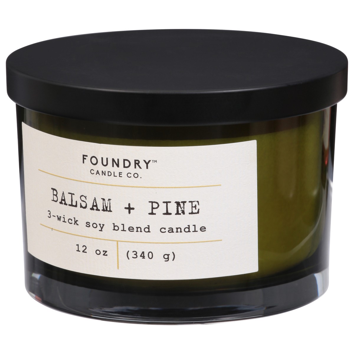 slide 7 of 9, Foundry Candle Co. Foundry Typewriter Candle Balsam + Pine, 1 ct