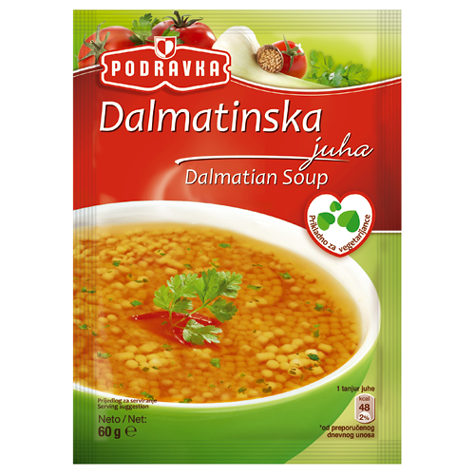 slide 1 of 1, Podravka Soup Dalmation, 60 gram