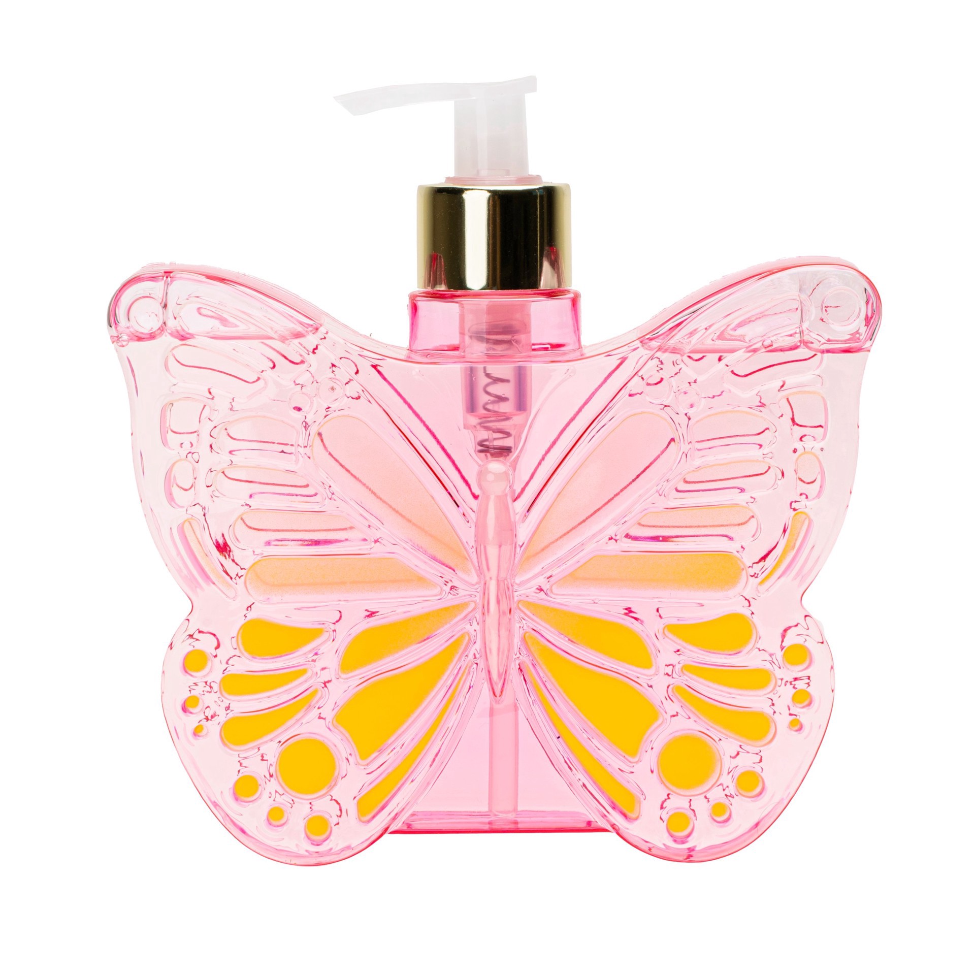 slide 1 of 1, SIMPLE PLEASURES Honeysuckle Scented Butterfly Soap, 19.6 oz