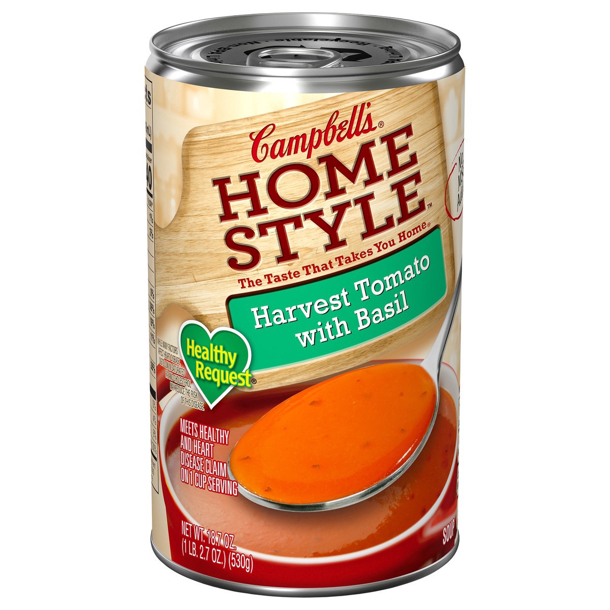 slide 5 of 14, Campbell's Homestyle Healthy Request Soup, Harvest Tomato Soup, 18.7 Oz Can, 18.7 oz