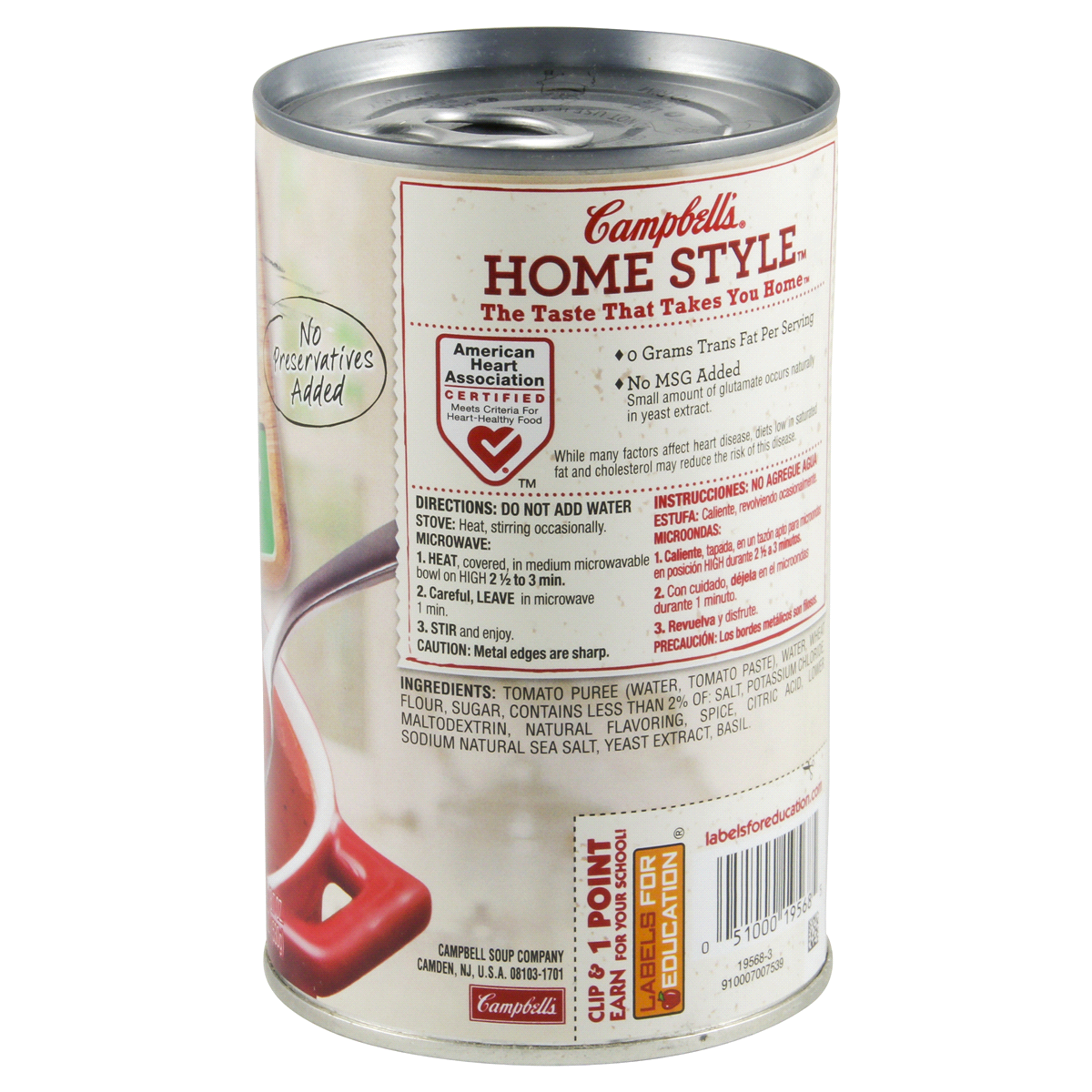 slide 11 of 14, Campbell's Homestyle Healthy Request Soup, Harvest Tomato Soup, 18.7 Oz Can, 18.7 oz