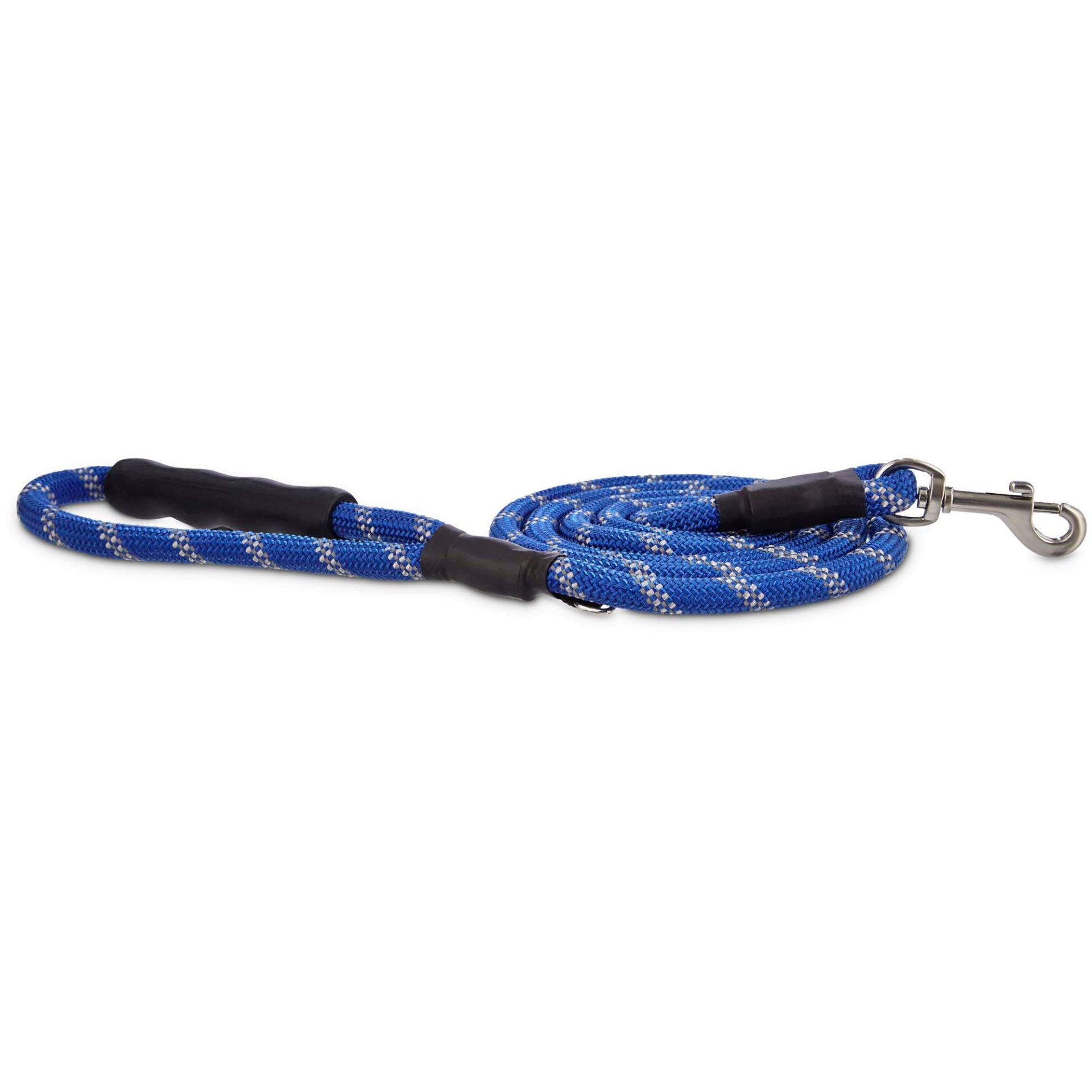 slide 1 of 1, Good2Go Reflective Braided Rope Leash in Blue, 1 ct