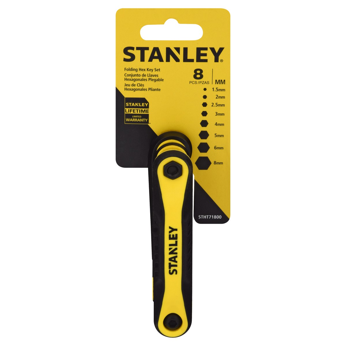 slide 7 of 11, STANLEY Hex Set Set, 8 pc; 7 1/4 in x 2 1/2 in x 1 15/16 in