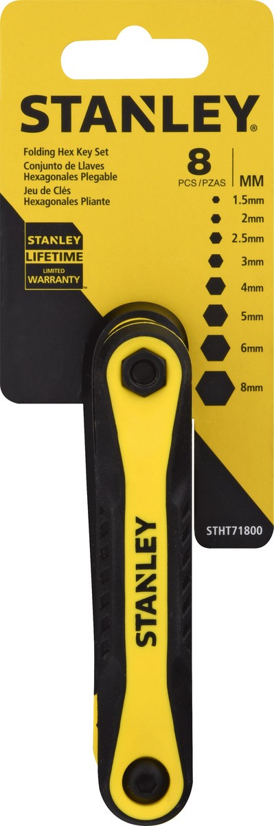 slide 9 of 11, STANLEY Hex Set Set, 8 pc; 7 1/4 in x 2 1/2 in x 1 15/16 in
