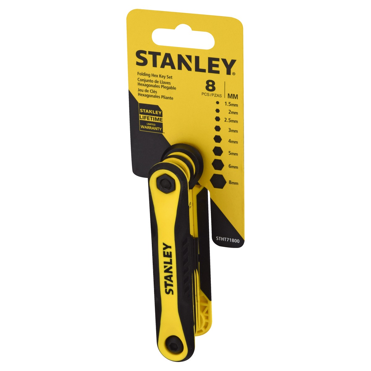 slide 2 of 11, STANLEY Hex Set Set, 8 pc; 7 1/4 in x 2 1/2 in x 1 15/16 in