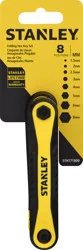 Stanley 8 Pieces Folding Hex Key Set, 1 ea