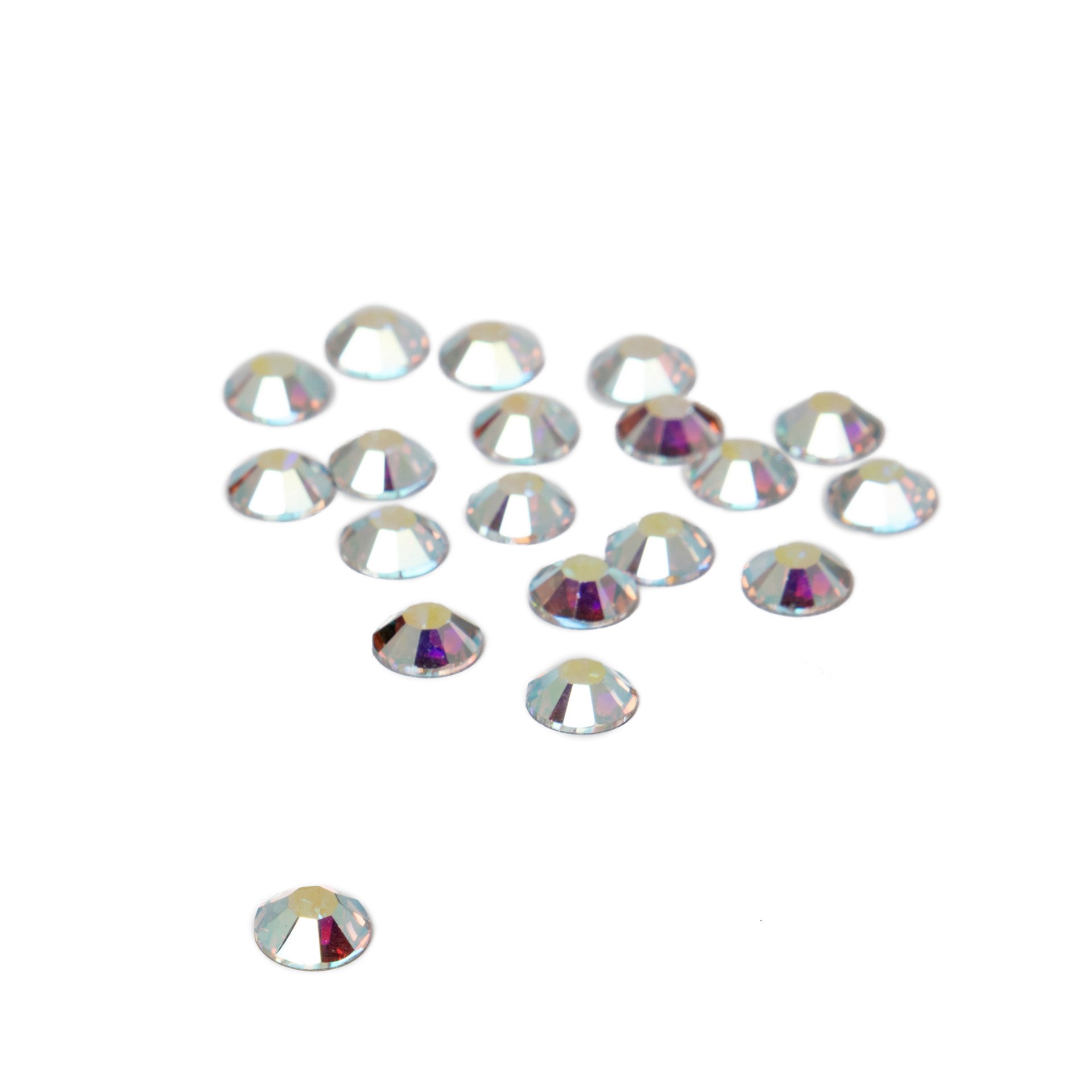 slide 3 of 5, Ss30 Round Flatback Austrian Crystals By Bead Landing, 20ct., 20 ct