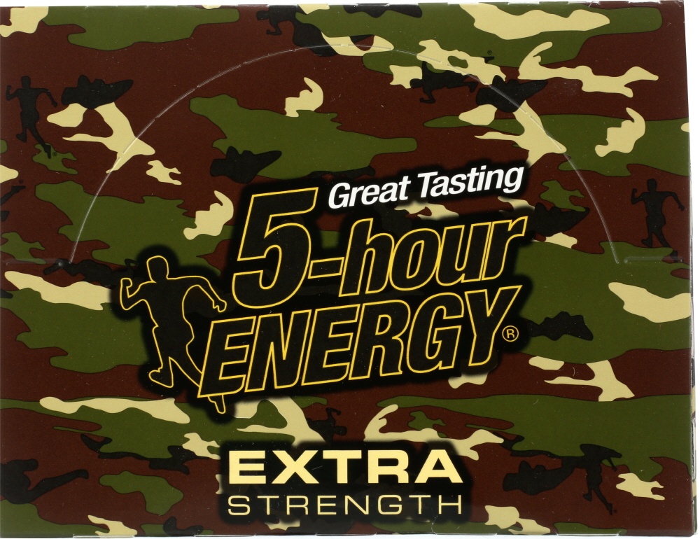slide 1 of 1, 5-hour ENERGY Shot, Extra Strength, Sour Apple, 1.93 oz